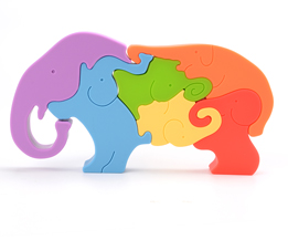 Silicone Elephant Puzzle