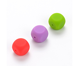 Silicone Dice Beads