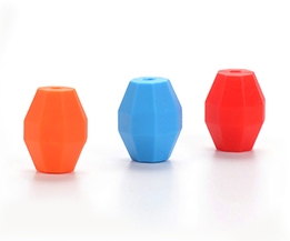 Silicone Oak Barrel Bead