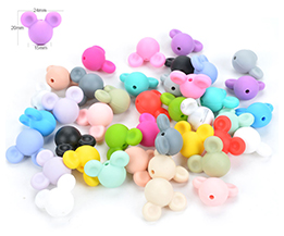 Silicone Mickey Beads