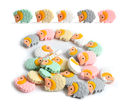 Silicone Mini Ram Beads