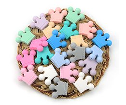 Silicone Crown Beads