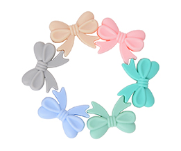 Silicone Bowknot Beads