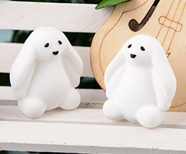 Silicone Bunny Rabbit Beads