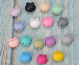 Silicone Frog Bead