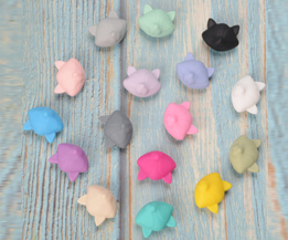 Silicone Fox Bead