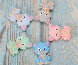 Silicone Cat Bead
