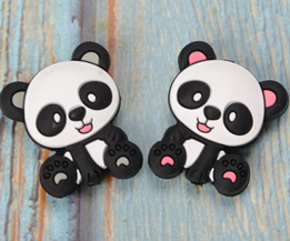 Silicone Panda Bead Beads