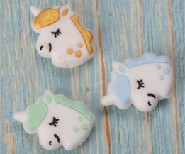 Silicone Unicorn Bead