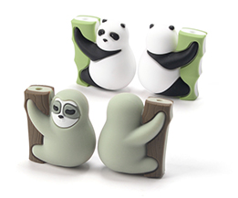 Silicone Panda&Sloth Beads