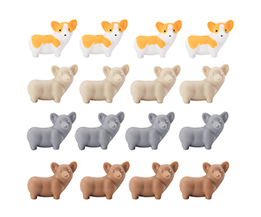 Silicone Corgi beads