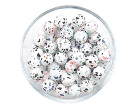 Silicone Terrazzo Beads