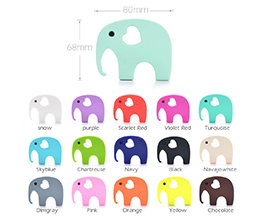Silicone Elephant Teether
