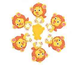 Silicone Lion Teether
