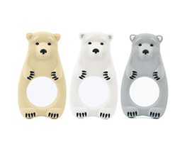 Silicone Polar Bear Teether