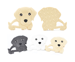 Silicone Labrador Dog Teether