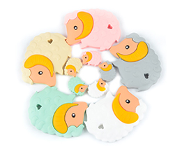 Silicone Ram Teether
