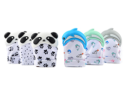 Silicone Teething Mitten