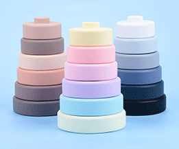 Silicone Stacking Round Shape