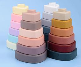 Silicone  Stacking Triangle Shape