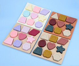 Silicone Geometric Puzzle