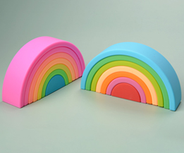 Silicone Rainbow Shape
