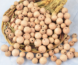 Wooden Round Beads