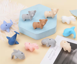 Silicone 3D Animal Shape Beads