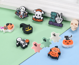 Silicone Halloween Focal Beads